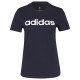 Adidas Γυναικεία κοντομάνικη μπλούζα Essentials Slim Logo Linear Tee
